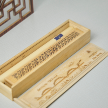 Bộ hộp quà tim trầm dài DANA,Gỗ Ngà Voi cao cấp