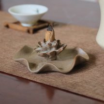Đĩa Cắm Nhang Gốm